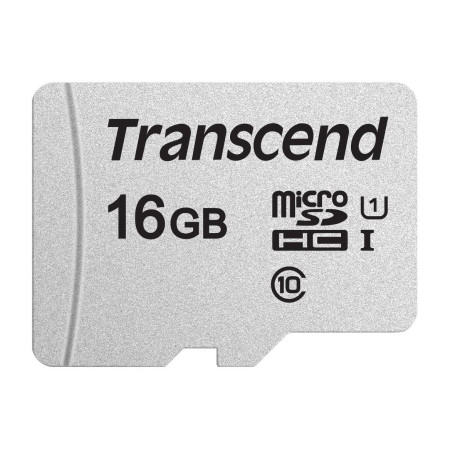 Micro SDHC atminties kortelė 16GB UHS-I/C10 Transcend