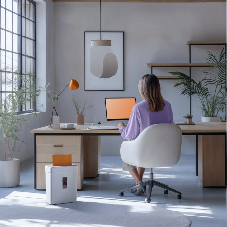 Hama Prime M50CD-W dokumentų naikiklis Smulkinimas itin mažais gabalėliais 68 dB Balta