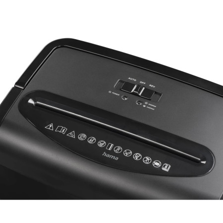 Hama Prime M80 dokumentų naikiklis Smulkinimas itin mažais gabalėliais 68 dB Juoda