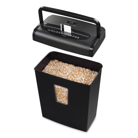 Hama Prime M80 dokumentų naikiklis Smulkinimas itin mažais gabalėliais 68 dB Juoda