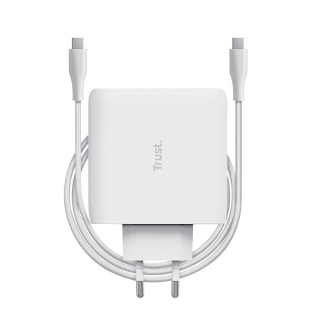 Trust Maxo 100W USB-C Mobilus Įkroviklis Baltas