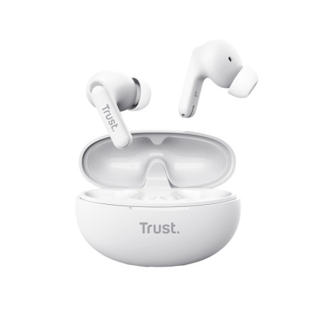 Trust Yavi True Wireless Stereo (TWS) laisvų rankų įranga balta