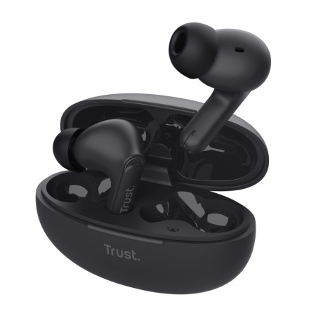 Trust Yavi True Wireless Stereo ausinės Juodos
