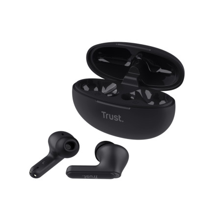 Trust Yavi True Wireless Stereo ausinės Juodos