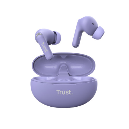 Trust Yavi True Wireless Stereo ausinės Violetinės