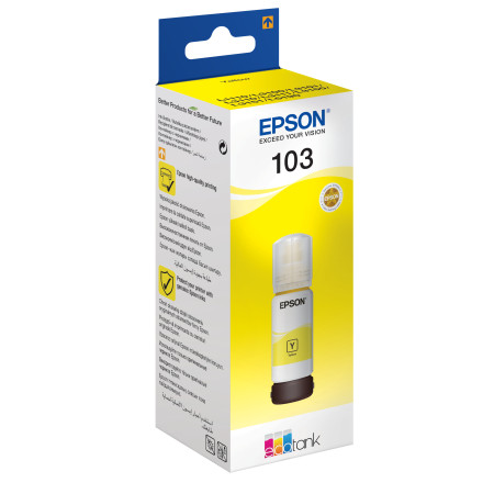 EPSON ET103 geltonas rašalas