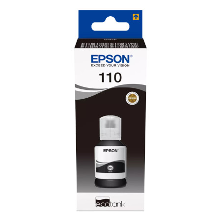Epson ET110 juodas rašalas 120ml EcoTank M11xx/21xx/31xx serijai