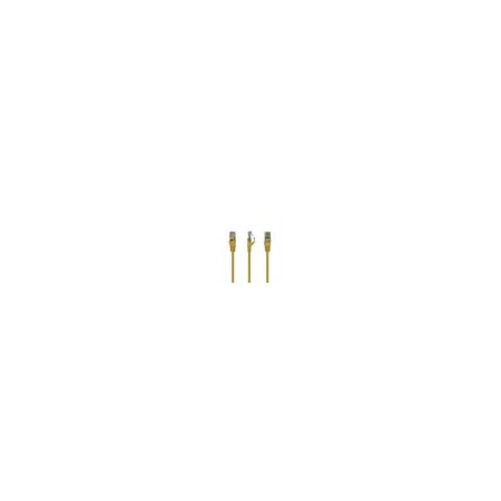 PATCH KABELIS CAT6 UTP 0.5M GELTONAS