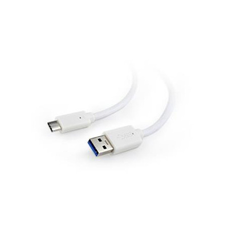 USB-C į USB3 kabelis 1 m baltas