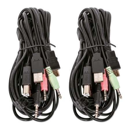 Manhattan KVM perjungiklis 2/1 HDMI, USB, 4K 30Hz