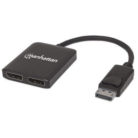 DisplayPort Splitter 1x2, 4K 30Hz, UHD, Hub MST