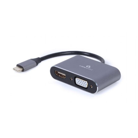 USB-C į HDMI/VGA adapteris