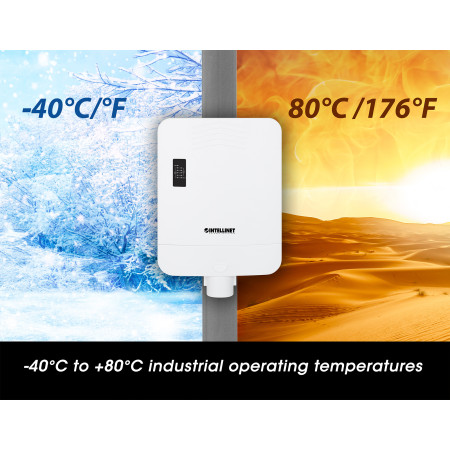 Išorinis 5-portų Gigabit POE++ jungiklis Intellinet 509220