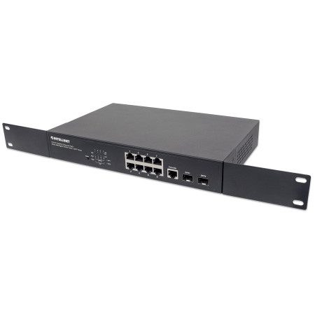 Intellinet 561167 8x RJ45 Gigabit PoE+ Sujungiklis