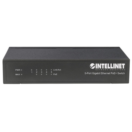 Intellinet 561228 Gigabit PoE+ jungiklis 5x RJ45 60W