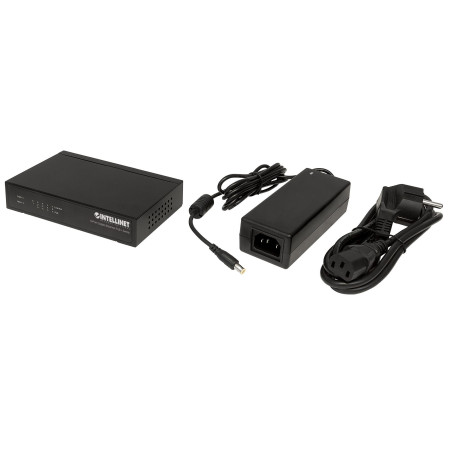 Intellinet 561228 Gigabit PoE+ jungiklis 5x RJ45 60W