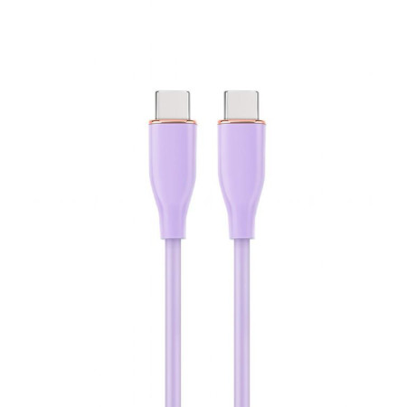USB-C Kabelis 1.5M Premium Violetinis