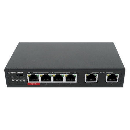 Intellinet 561686 Fast Ethernet jungiklis 6x RJ45 su 3x PoE