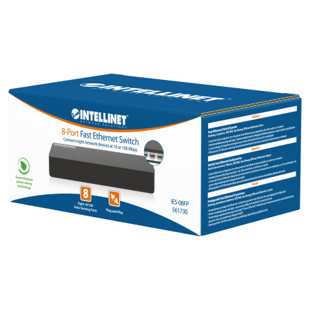 Intellinet 561730 8-Portų Ethernet Jungiklis