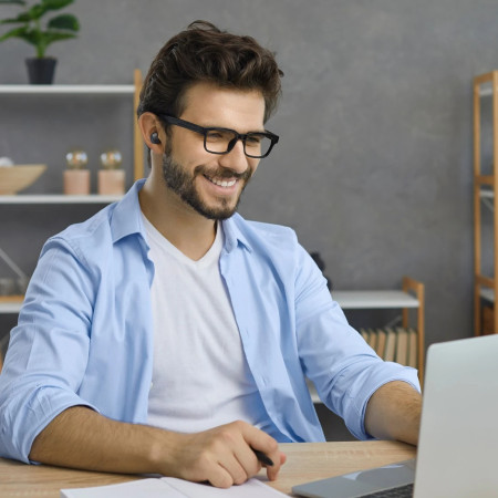 Hama Freedom Buddy II Laisvų rankų įranga TWS Juoda