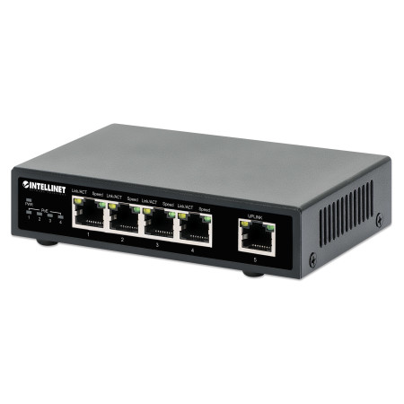 Intellinet 561839 Gigabit jungiklis su PoE+