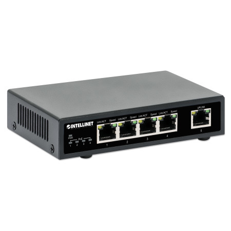 Intellinet 561839 Gigabit jungiklis su PoE+