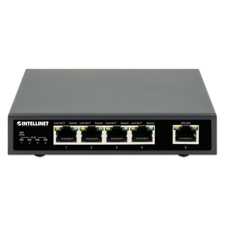 Intellinet 561839 Gigabit jungiklis su PoE+