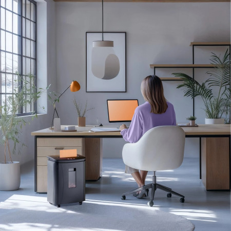 Hama Safe Auto M1200 dokumentų naikiklis Smulkinimas itin mažais gabalėliais 60 dB Juoda