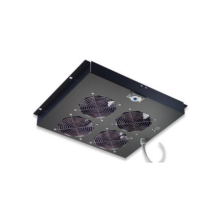 Intellinet 19" rack panelis su termostatu 4x23W