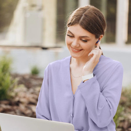 Hama Freedom Buddy II Laisvų rankų įranga TWS Mėlyna