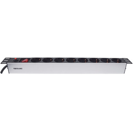 Intellinet 19" rack PDU maitinimo juosta 1U su saugikliu