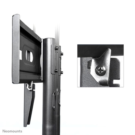 Neomounts NM-M1700BLACK multimedijos įrenginio vežimėlis