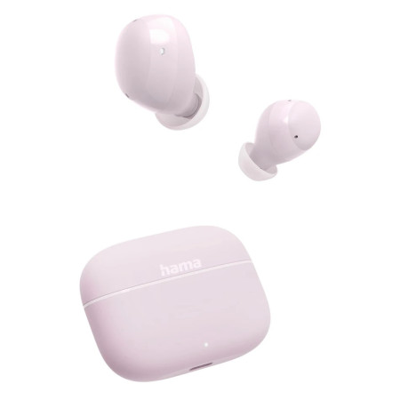 Hama Freedom Buddy II Laisvų rankų įranga True Wireless Stereo (TWS) Rožinė