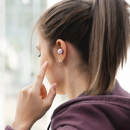 Hama Freedom Buddy II Laisvų rankų įranga True Wireless Stereo (TWS) Rožinė