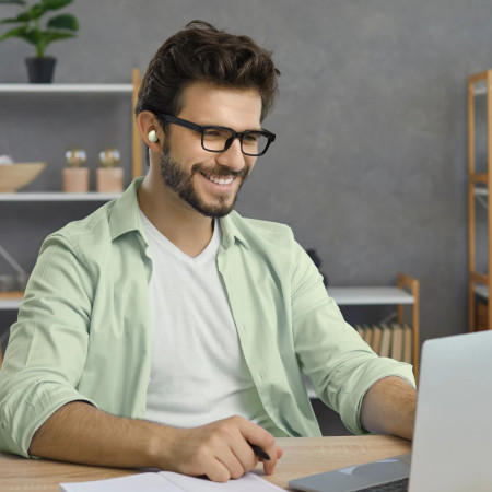 Hama Freedom Buddy II Laisvų rankų įranga True Wireless Stereo (TWS) Šviesiai žalia