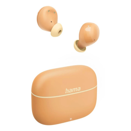 Hama Freedom Buddy II Laisvų rankų įranga True Wireless Stereo (TWS) Oranžinė