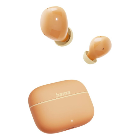 Hama Freedom Buddy II Laisvų rankų įranga True Wireless Stereo (TWS) Oranžinė