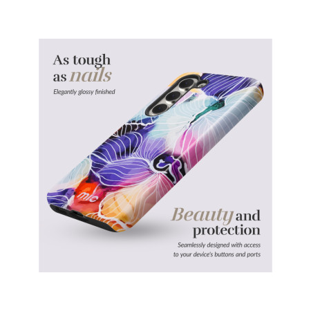 MIO Flowers MagSafe suderinamas dėklas Samsung S24 5G