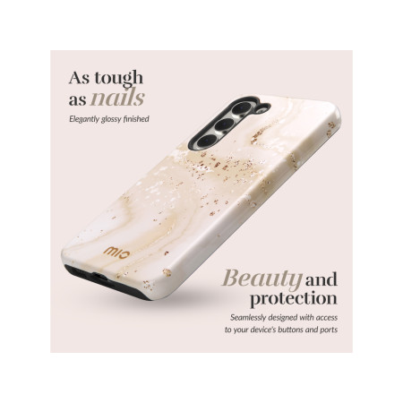 MIO Aukso Marmuras Magsafe Dėklas, Suderinamas su Samsung A55 5G