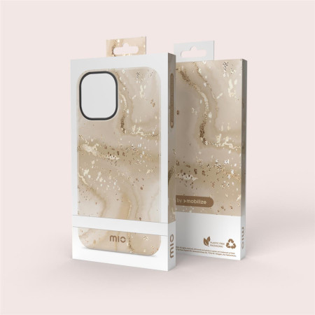 MIO Gold Marble Magsafe suderinamas dėklas iPhone 16