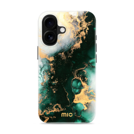MIO Green Marble Magsafe Dėklas suderinamas su iPhone 16