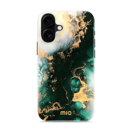 MIO Green Marble Magsafe Dėklas suderinamas su iPhone 16 Plus