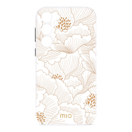 MIO Balti Rožės dėklas Samsung S25 Plus 5G