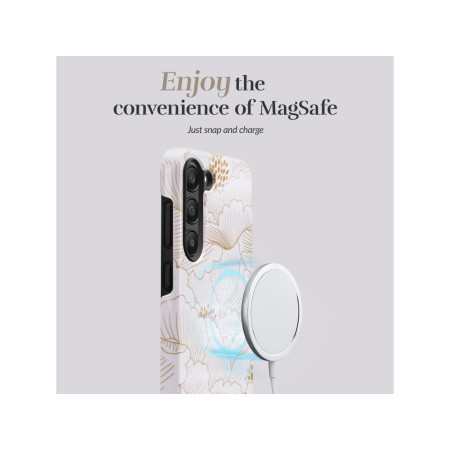 MIO Balti Rožės dėklas Samsung S25 Ultra 5G