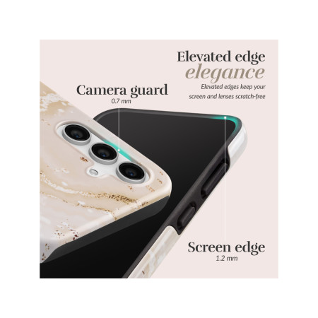 MIO Aukso Marmuras Magsafe Suderinamas Dėklas Samsung S25 Plus 5G