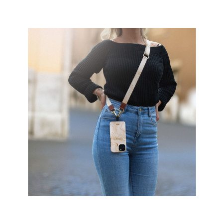 MIO Gold Marble MagSafe suderinamas dėklas Samsung S25 Ultra 5G