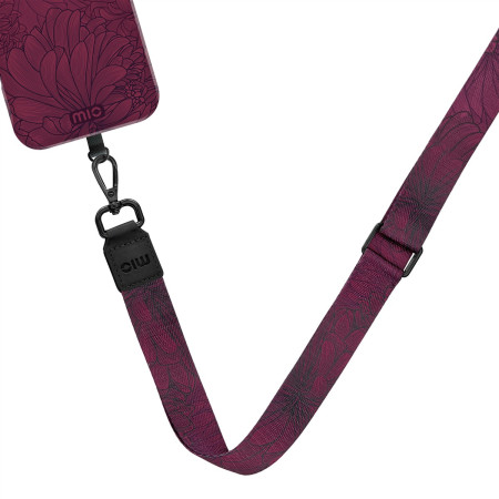 MIO Lanyard dirželis Berry Blooms
