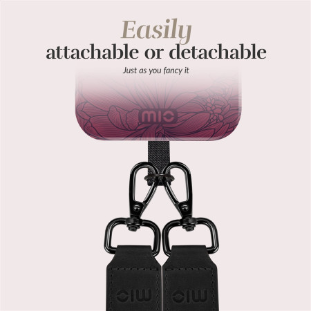 MIO Lanyard dirželis Berry Blooms