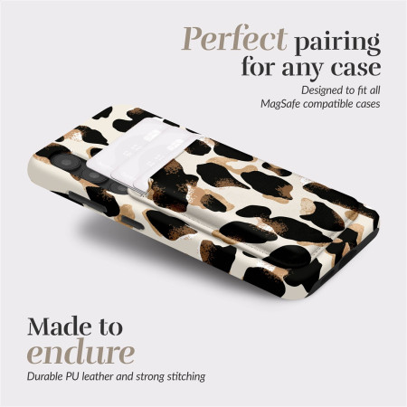 MIO Leopard Magsafe dėklas su kortelių laikikliu