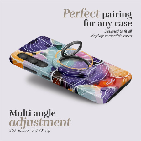 MIO Flowers Magsafe dėklas su žiedų laikikliu